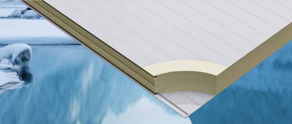 ThermoSpar-Low 열전도성 폴리 우레탄 냉장 축열 패널