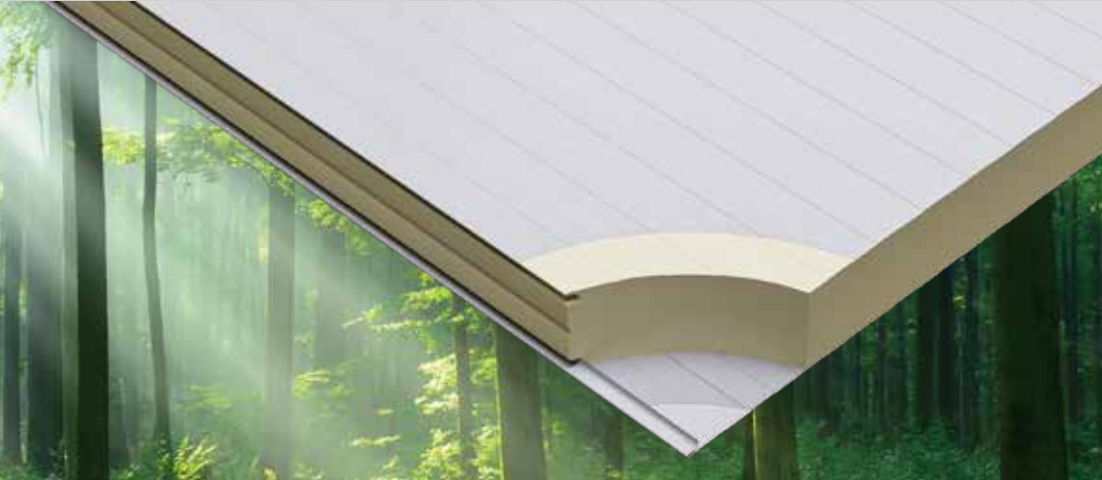 EcoSpar-BMB 바이오매스 균형 폴리우레탄 냉방 패널